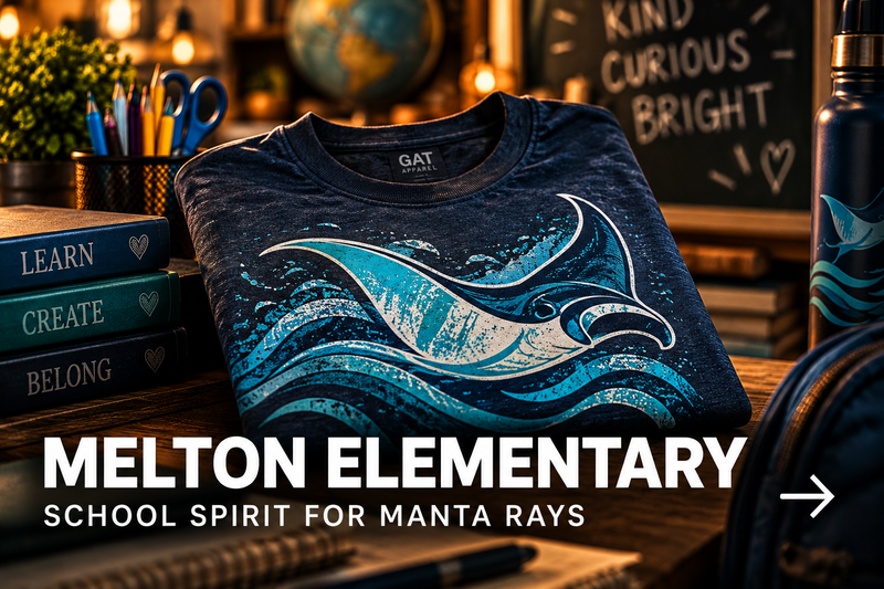 Melton Elementary school spirit shirts collection