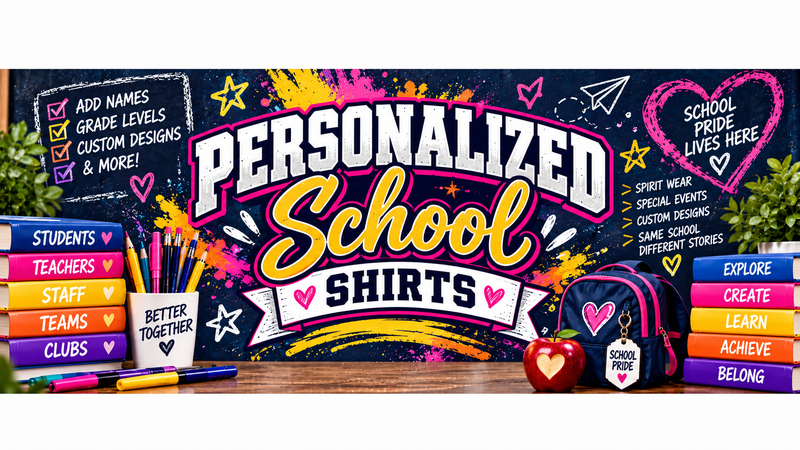 School - Personalized Shirts