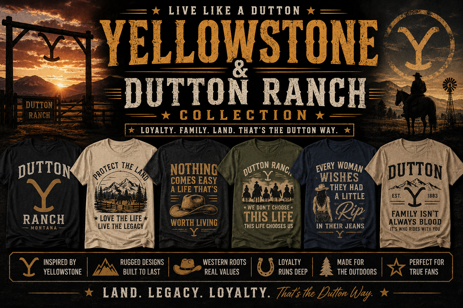 Yellowstone and Dutton Ranch