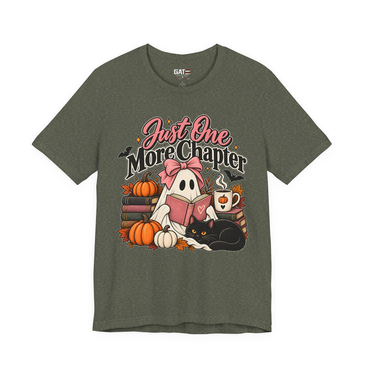Just One More Chapter Halloween Shirt | Book Lover Tee
