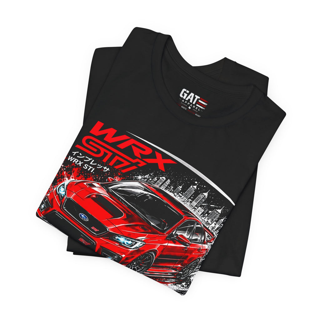 WRX STI Racing Tee - Red Subaru Performance Graphic Shirt