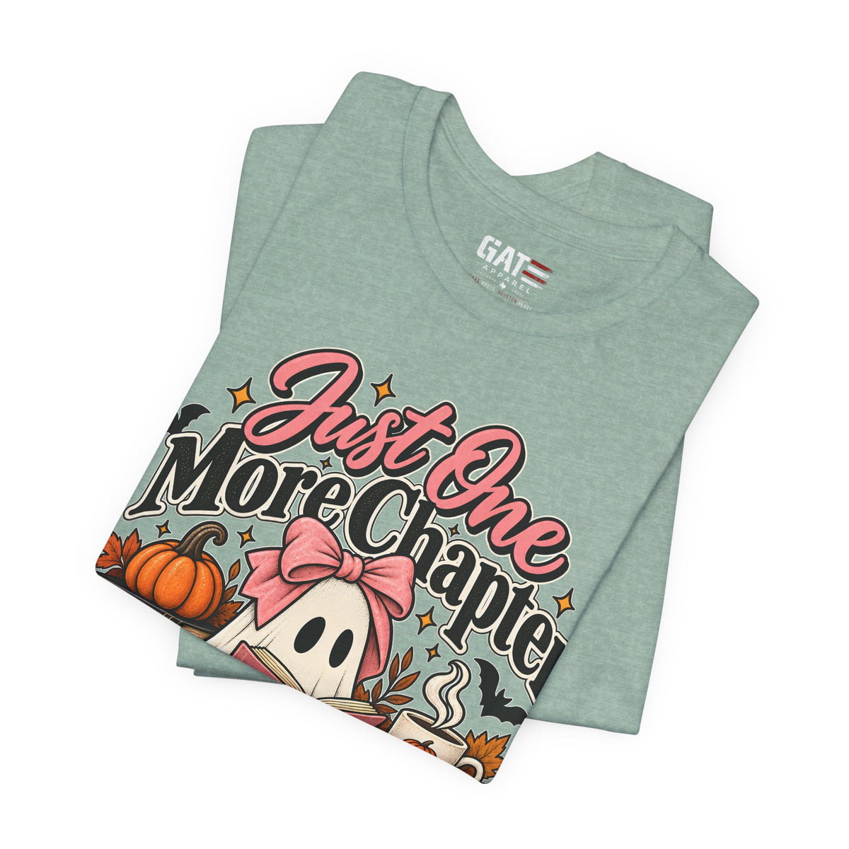Just One More Chapter Halloween Shirt | Book Lover Tee