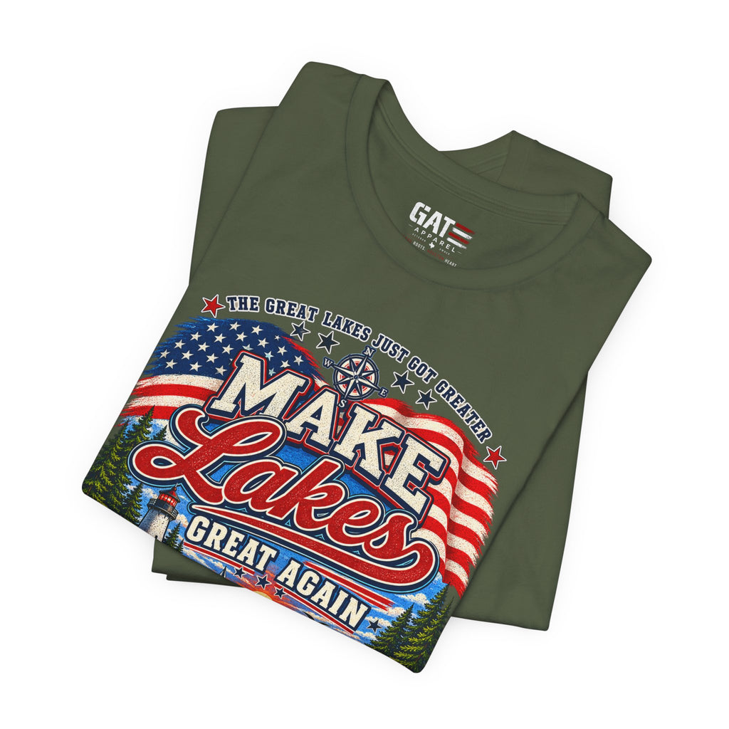 Make Lakes Great Again Shirt | Lake America Patriotic Tee