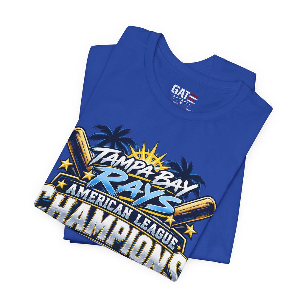 Tampa Bay Rays "American League Champions" Tee — 2026 Fall Classic Bound Baseball Shirt