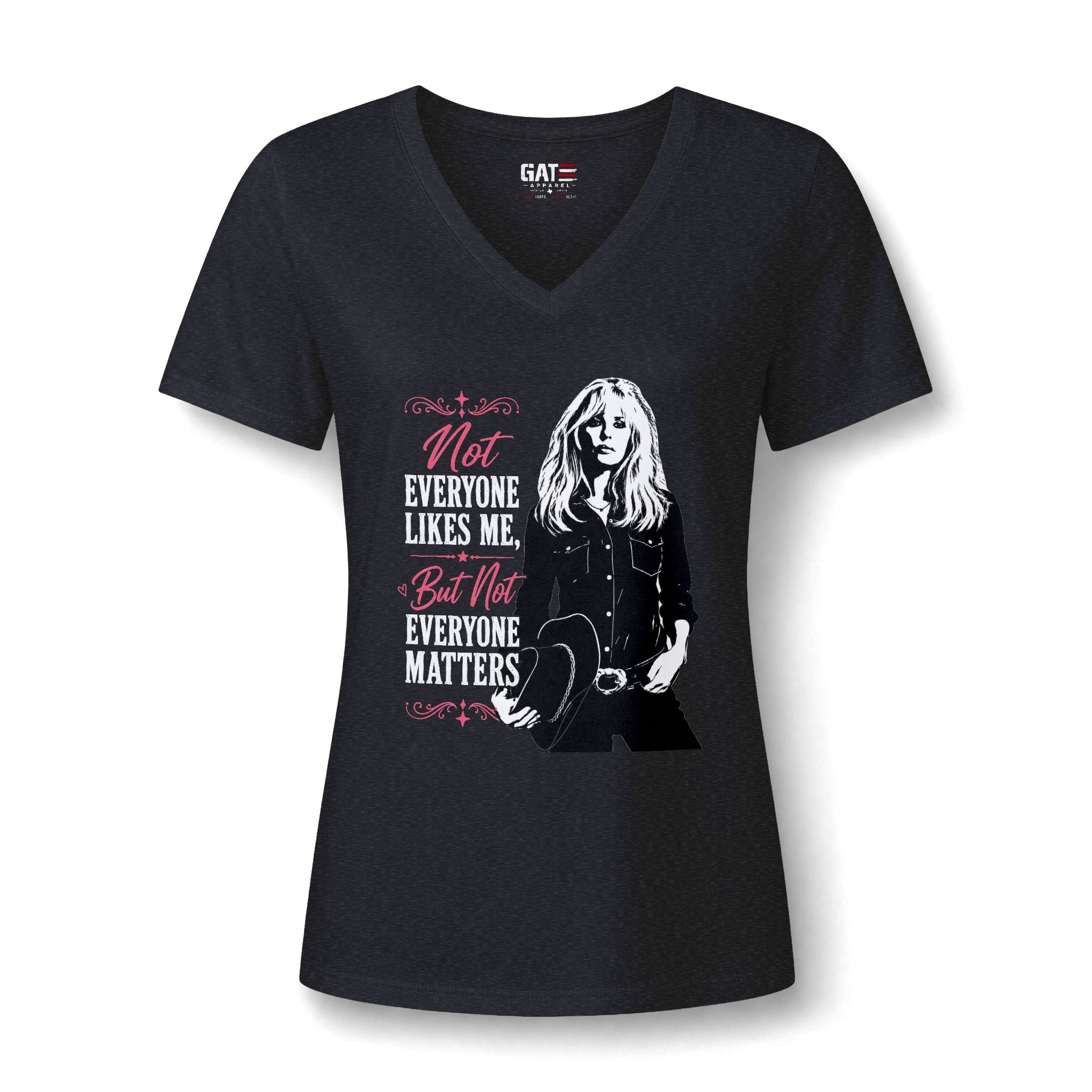 Not Everyone Likes Me, Not Everyone Matters V-Neck Tee
