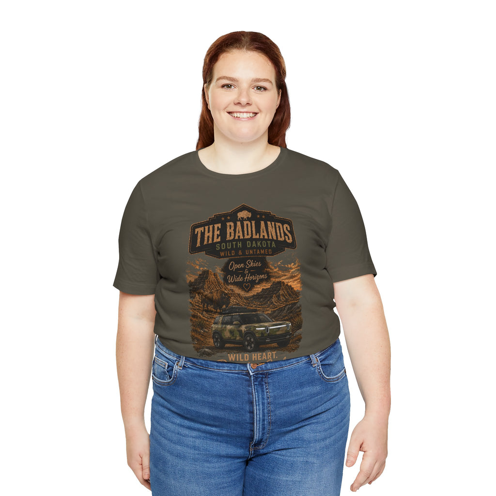 Badlands South Dakota Tee – Scenic Off-Road Adventure Shirt