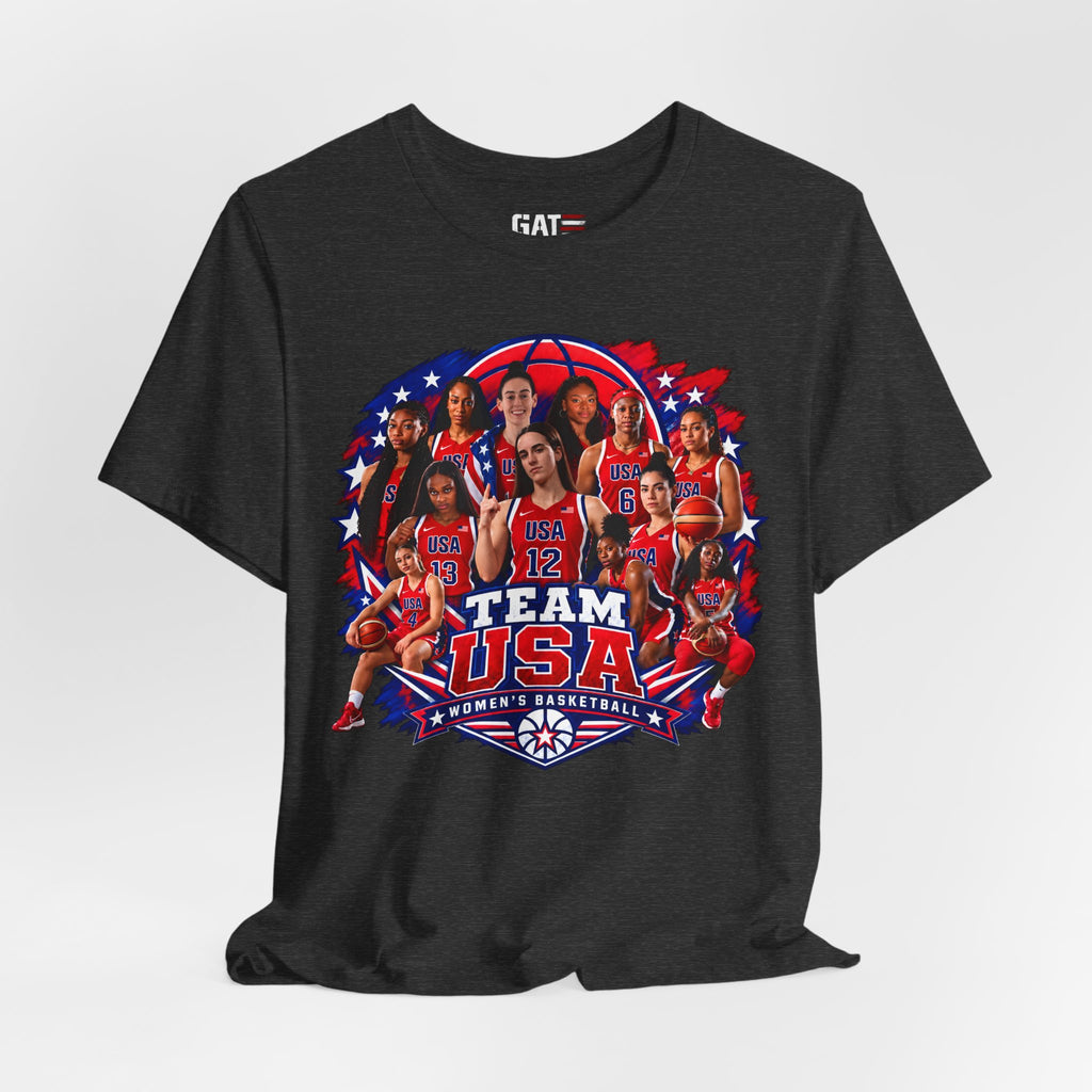 Team USA Women's Basketball Shirt | FIBA Tee 2026 Design 1