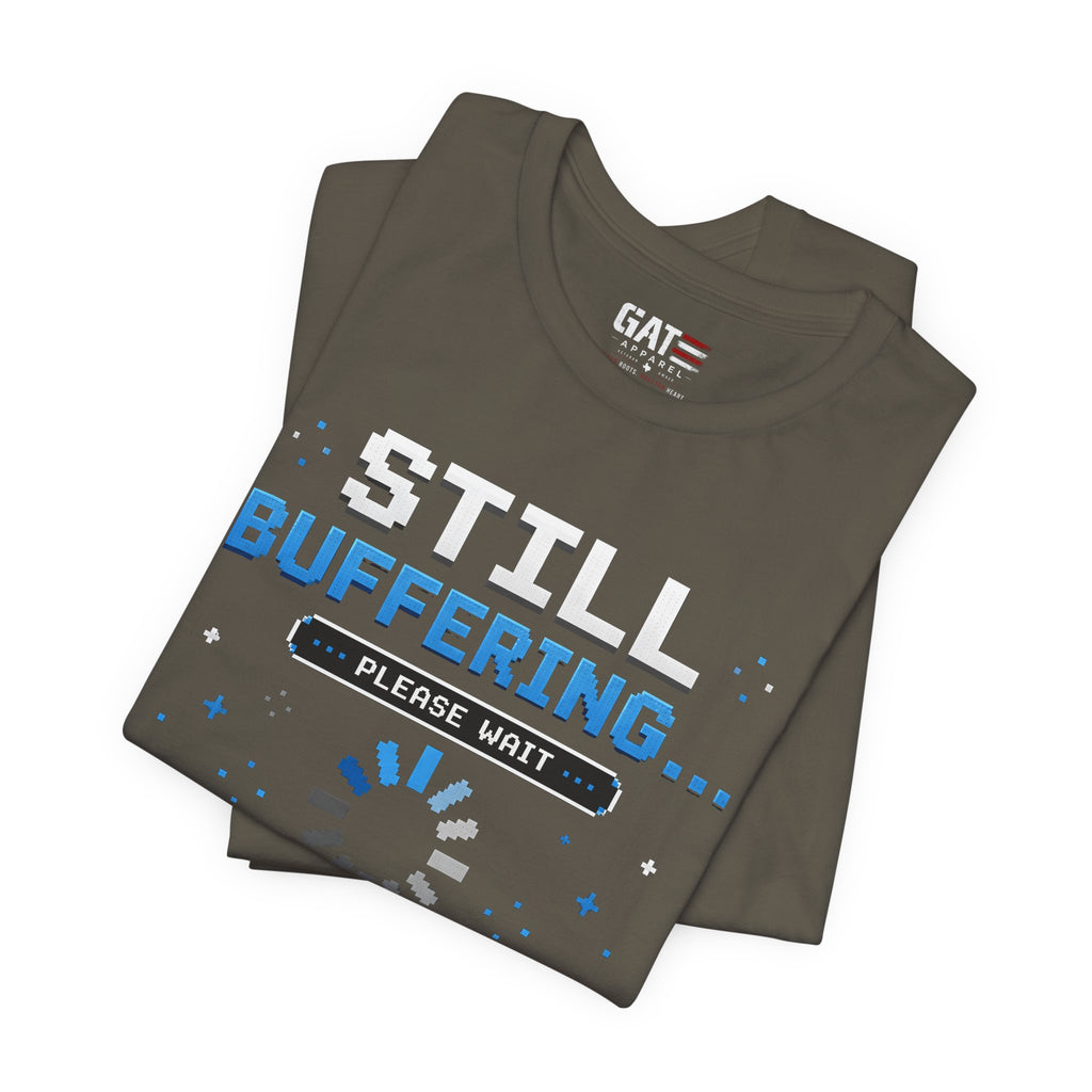 Funny Gamer Shirt, Buffering Shirt, Retro Gaming Tee, Gamer Gift, Video Game Shirt, Loading Screen Humor, Nerd T Shirt
