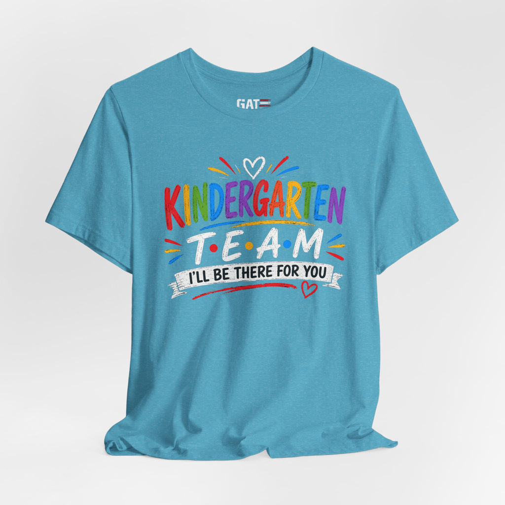 Kindergarten Team Tee, Teacher Squad Shirt, Color Dot Inspired Teacher Shirt, Grade Level Team Gift, School Staff Apparel, Friends Theme