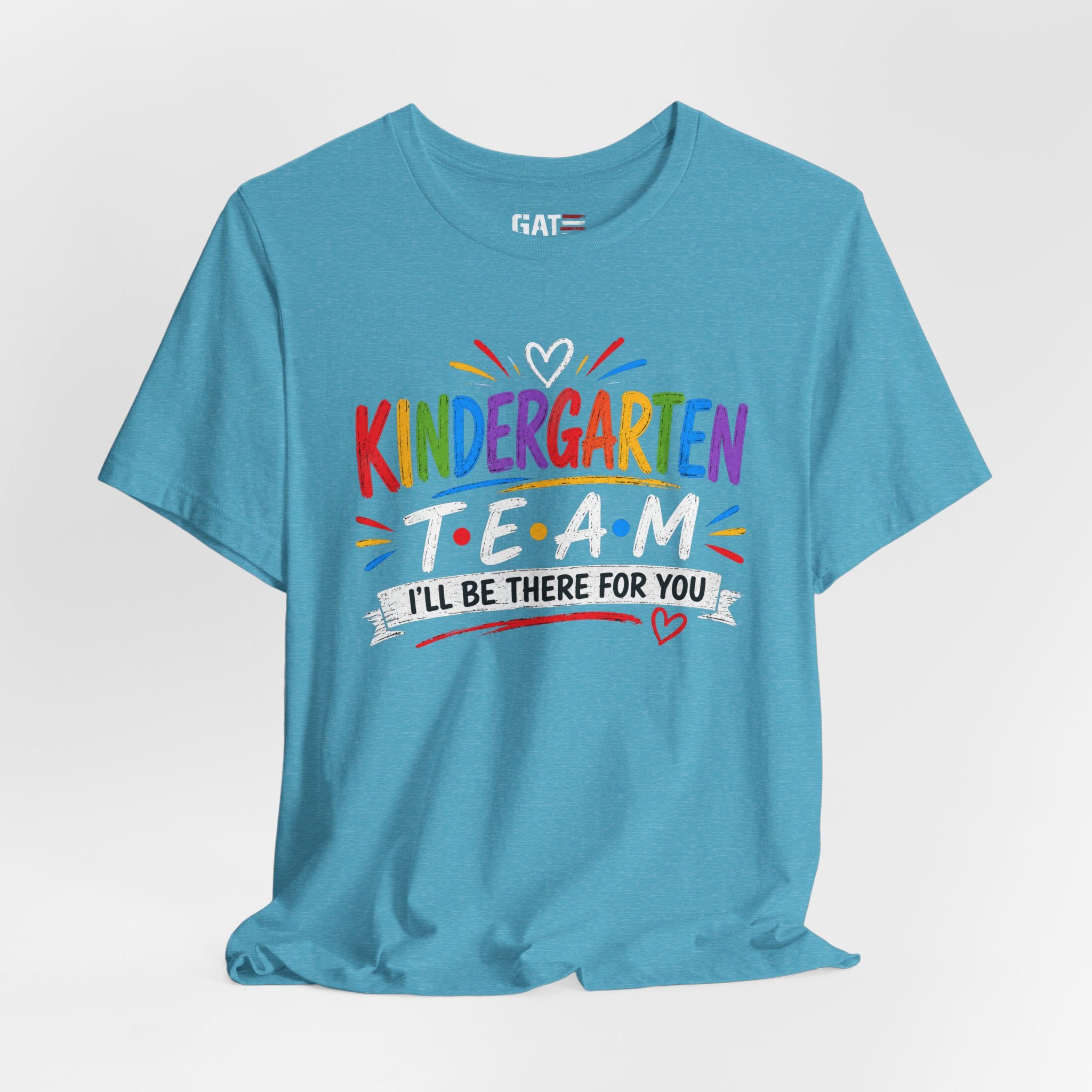 Kindergarten Team Tee, Teacher Squad Shirt, Color Dot Inspired Teacher Shirt, Grade Level Team Gift, School Staff Apparel, Friends Theme