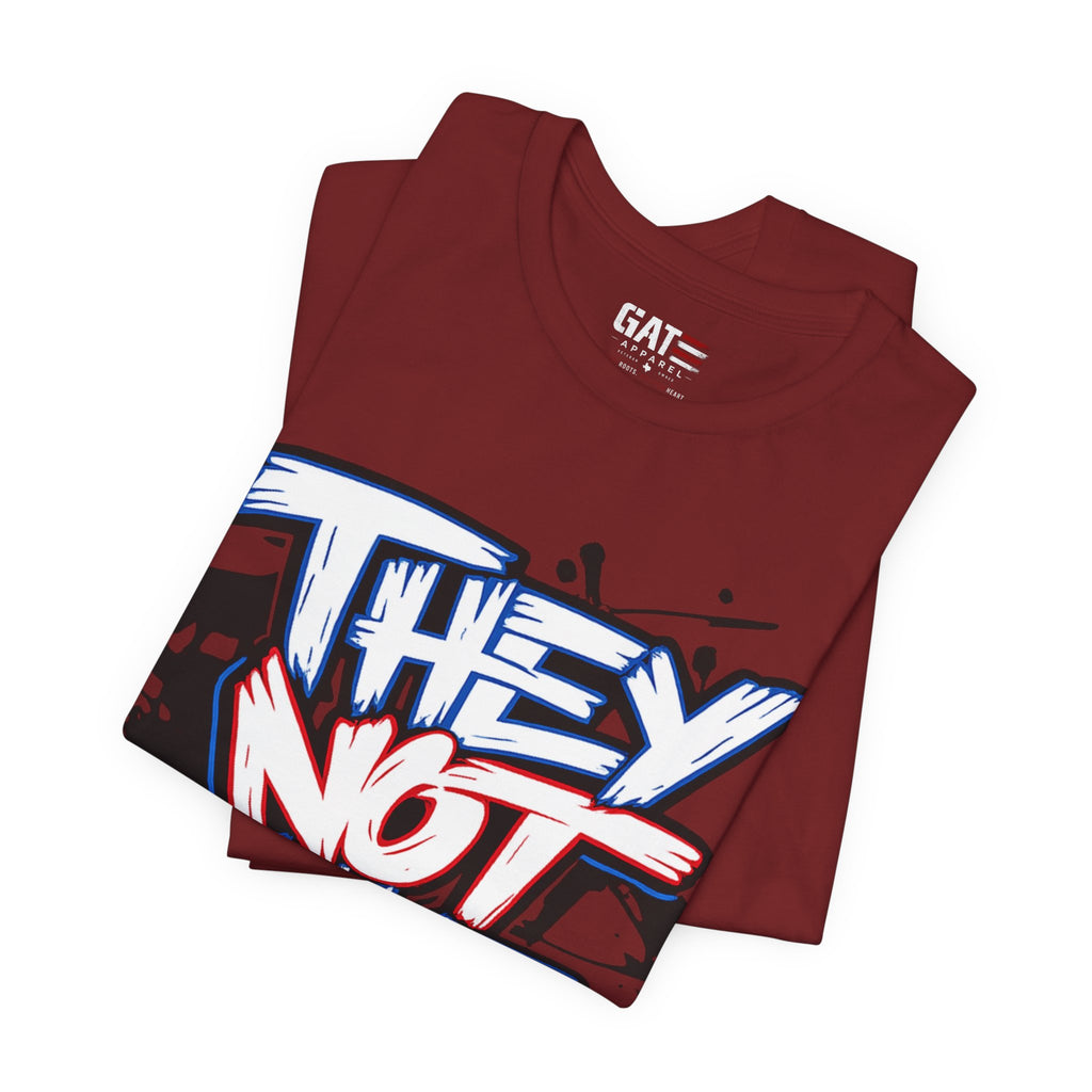 They Not Like Us Graffiti Tee