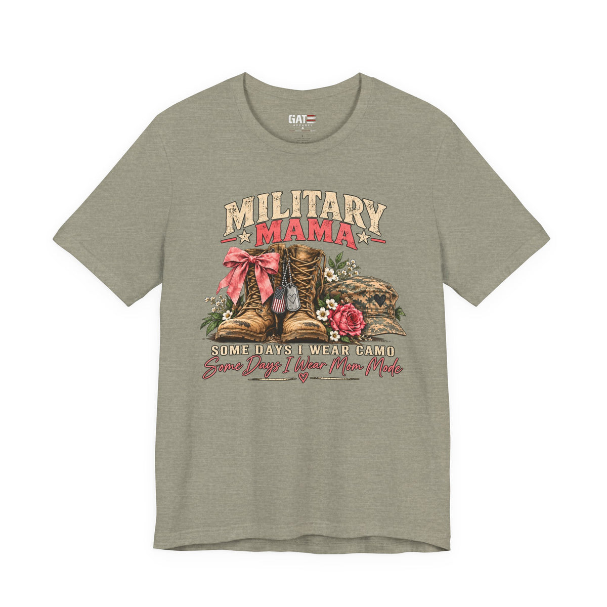 Military Mama Shirt | Serving My Country, Raising My Littles Tee