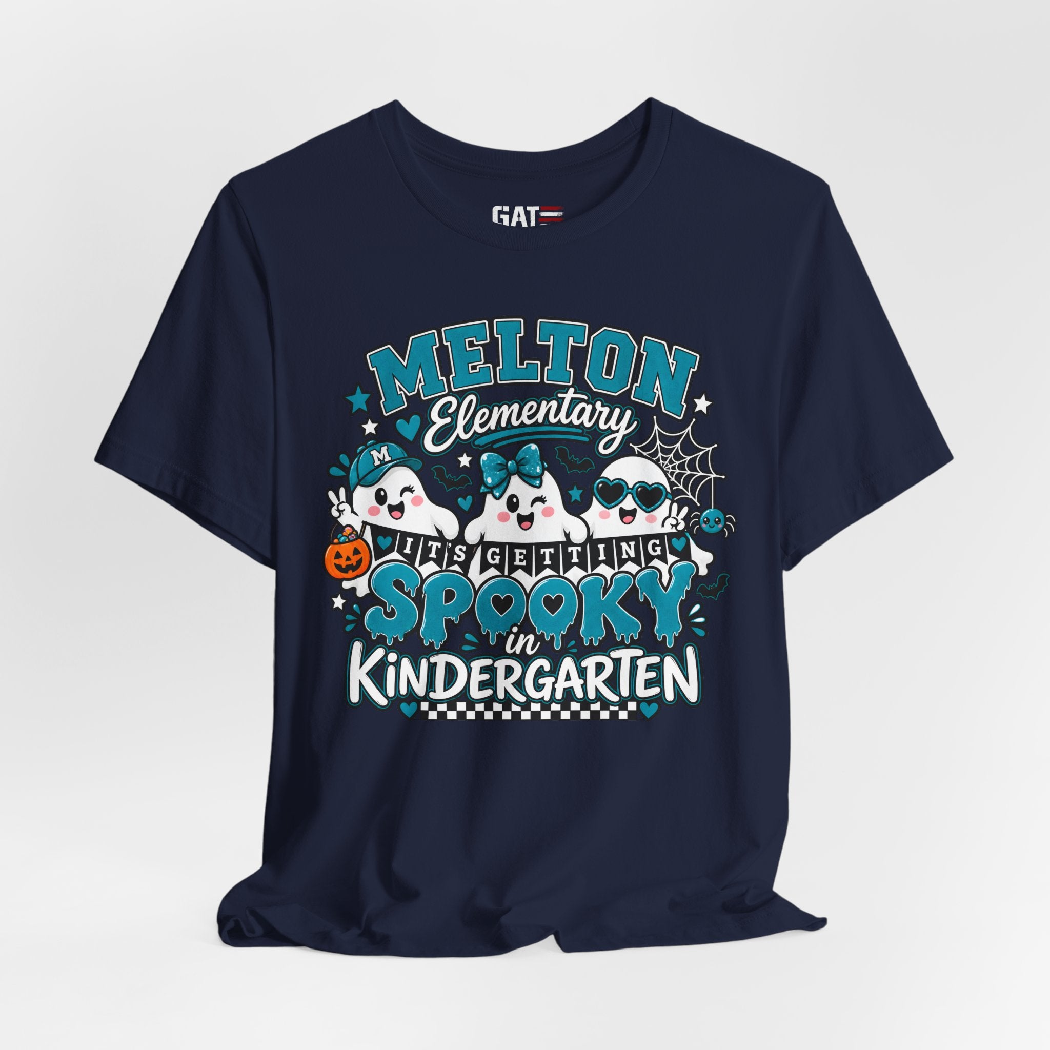 Melton Elementary Spooky Kindergarten Halloween T-Shirt