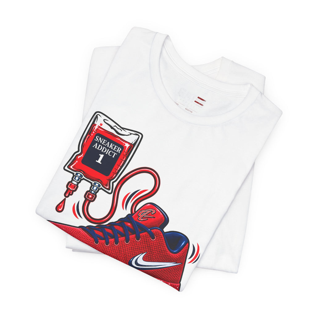 Caitlin Clark Caitlin 1s Addict Red Sneaker Shirt