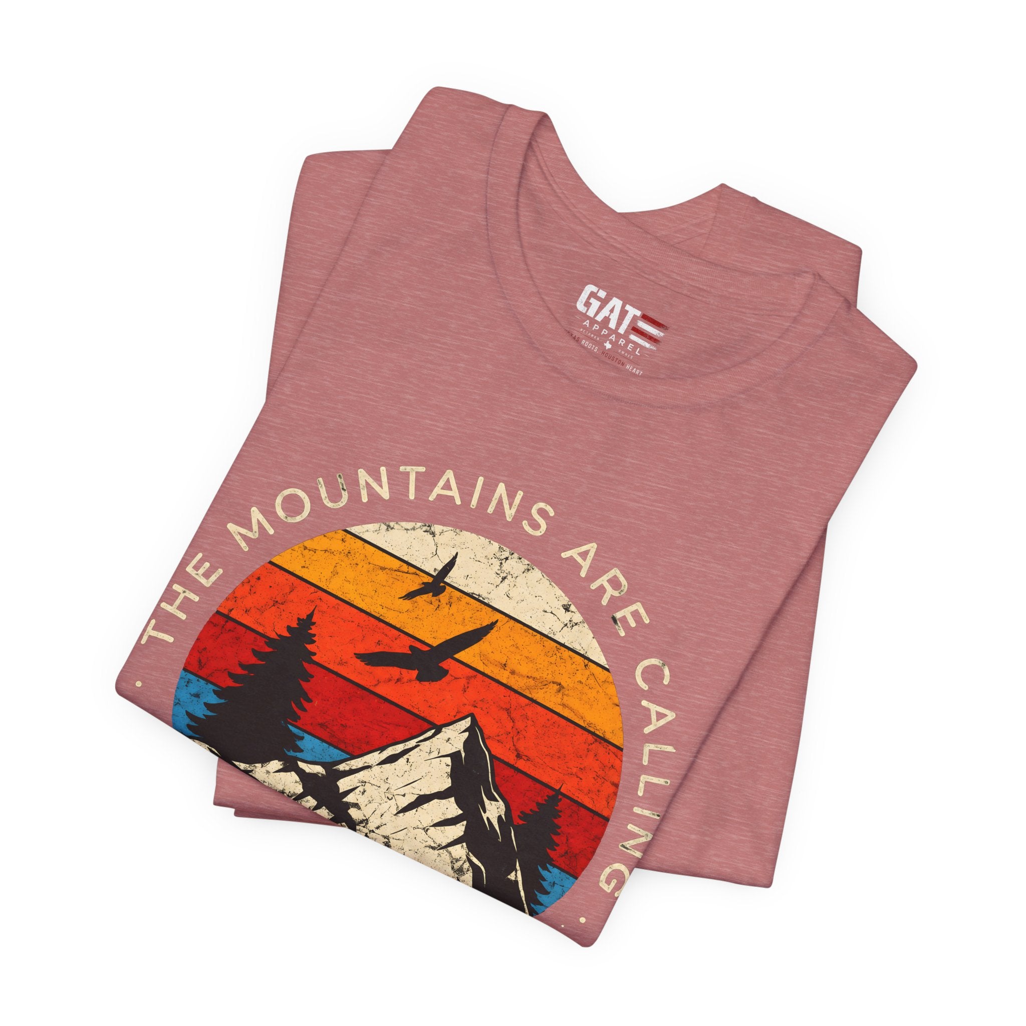 Mountain Adventure Shirt, The Mountains Are Calling Adventure Awaits Tee, Vintage Hiking T Shirt, Camping Shirt, Outdoor Lover Gift, Nature