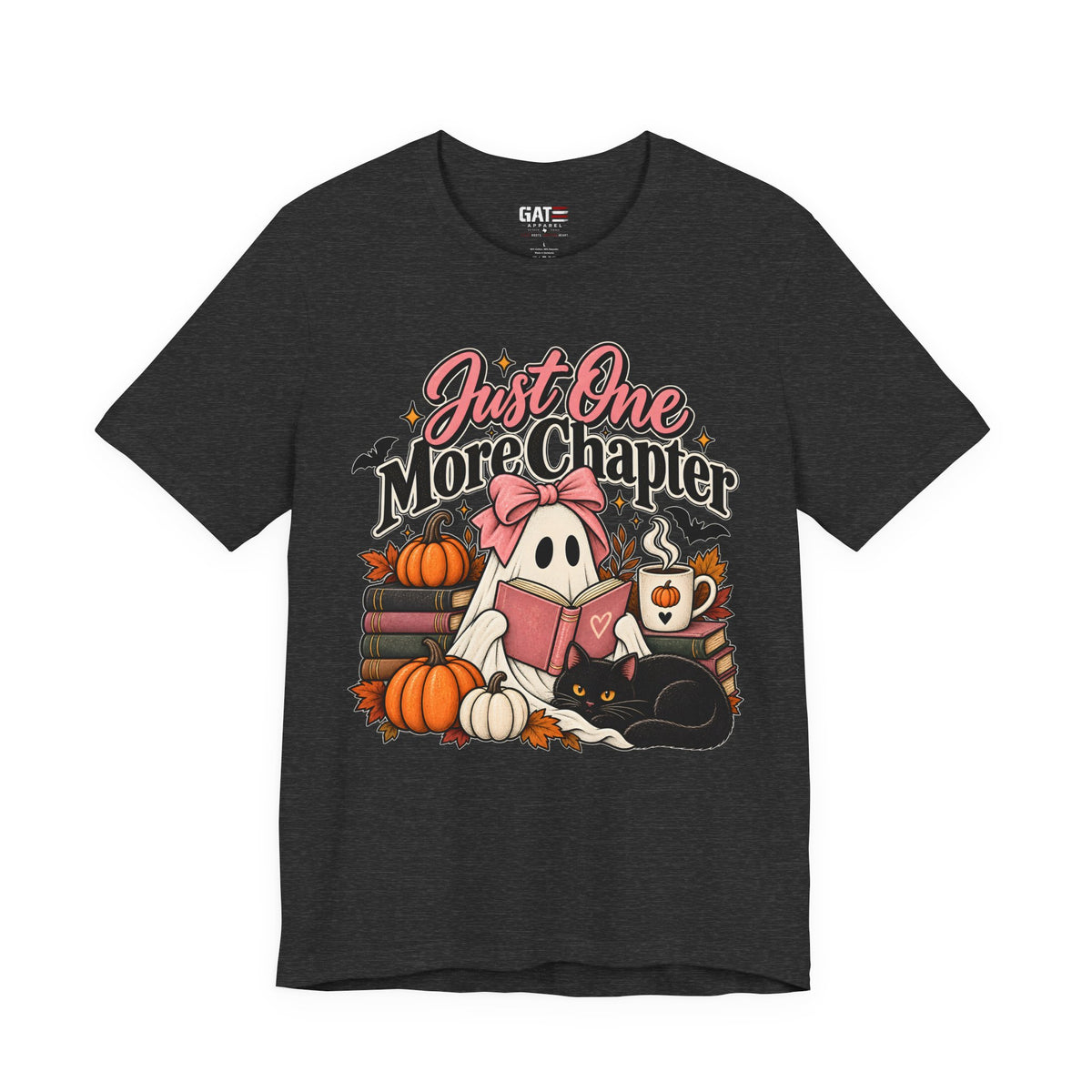 Just One More Chapter Halloween Shirt | Book Lover Tee