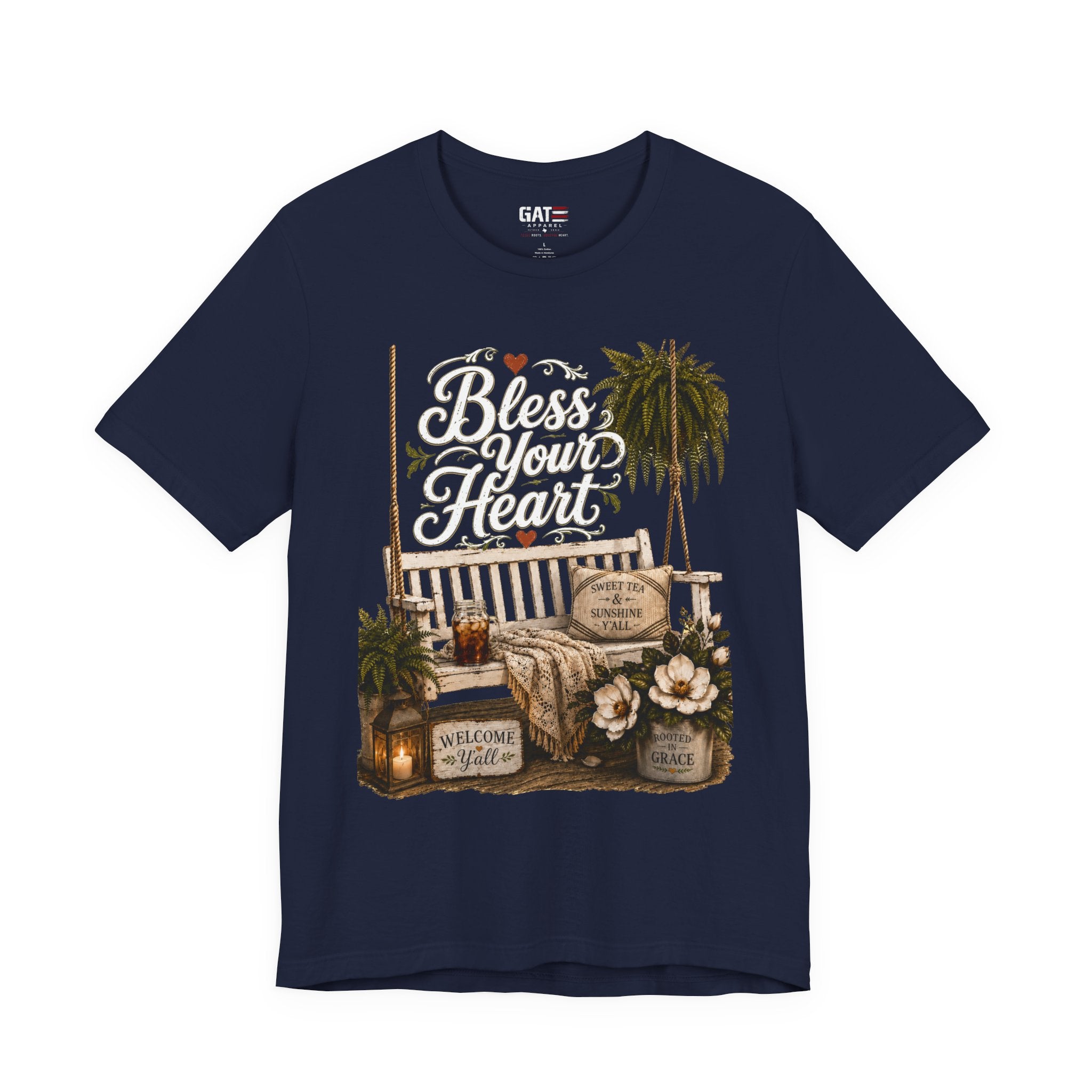 Funny Southern Shirt, Bless Your Heart Tee, Southern Humor Graphic Tee, Magnolia Floral Shirt, Country Girl Gift, Farmhouse Style Tee