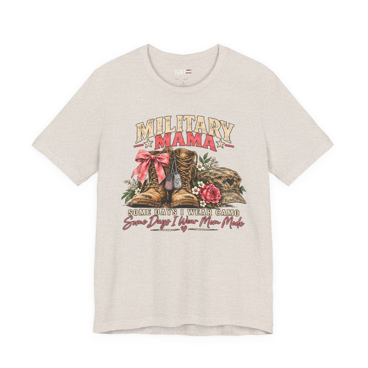 Military Mama Shirt | Serving My Country, Raising My Littles Tee