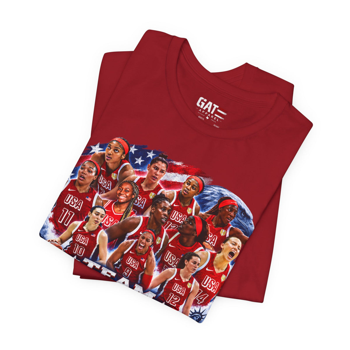Team USA Women's Basketball Shirt | FIBA Tee 2026 Design 3