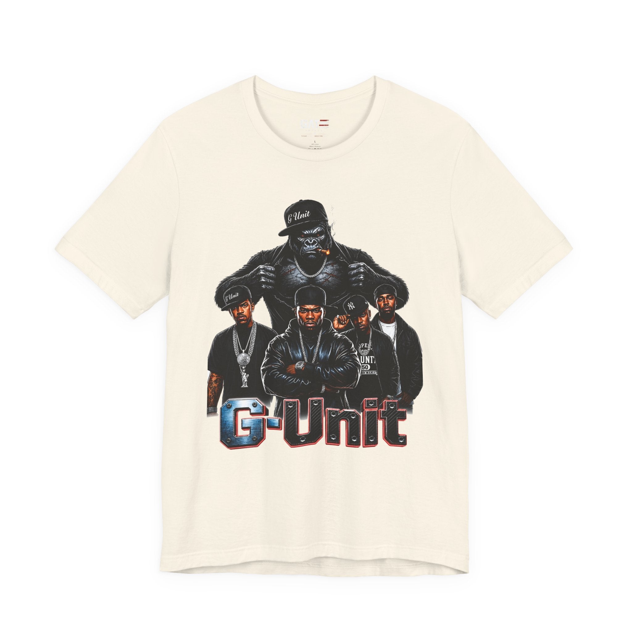 G-Unit Retro Rap Group Tee — Vintage Hip-Hop Graphic T-Shirt