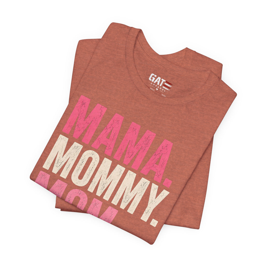 Mama Mommy Mom Bruh Shirt, Funny Mom Life Tee, Trendy Mother Graphic T Shirt, Gen Alpha Mom Gift, Cute Mother's Day Shirt