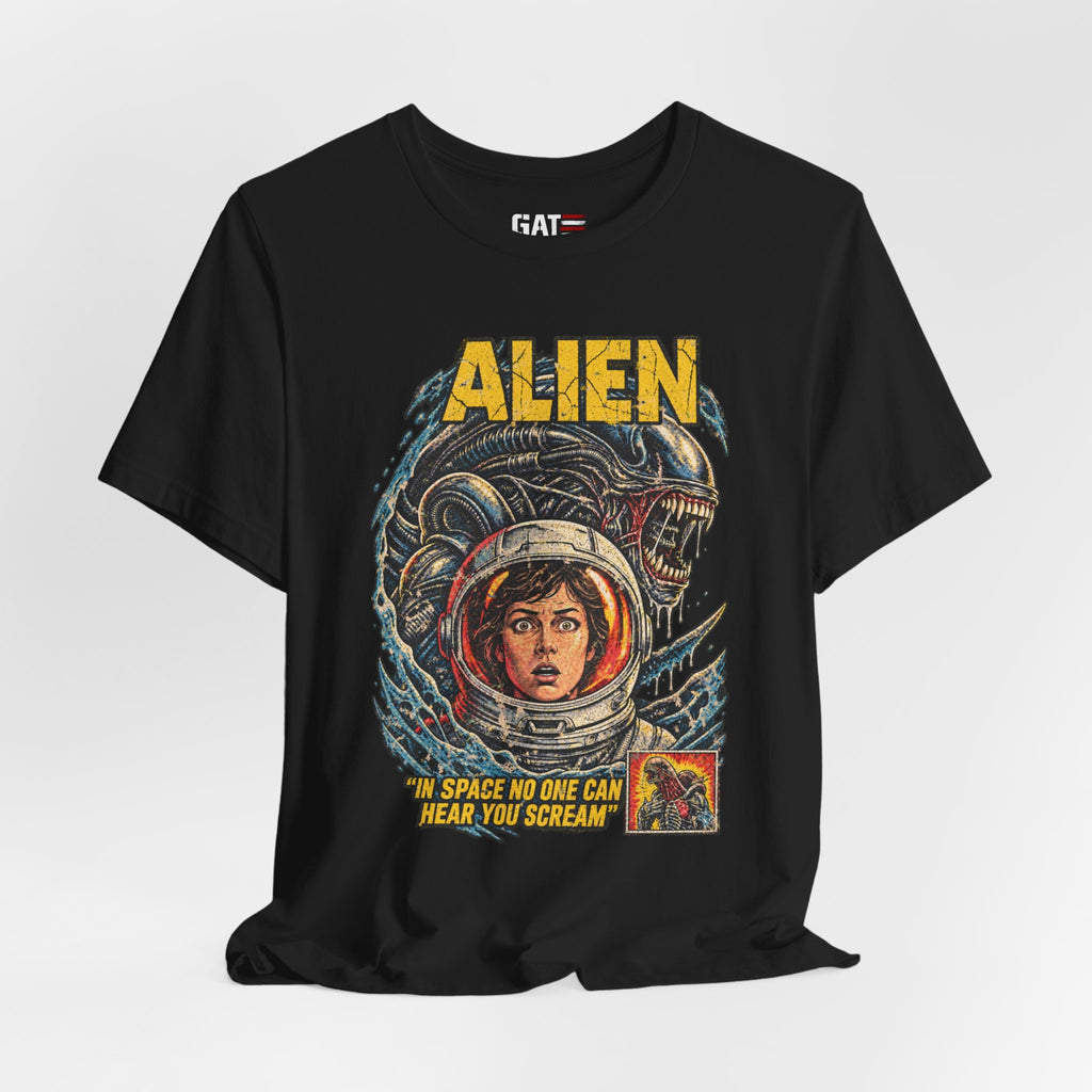 Alien Movie Shirt | Vintage Sci-Fi Horror Graphic Tee