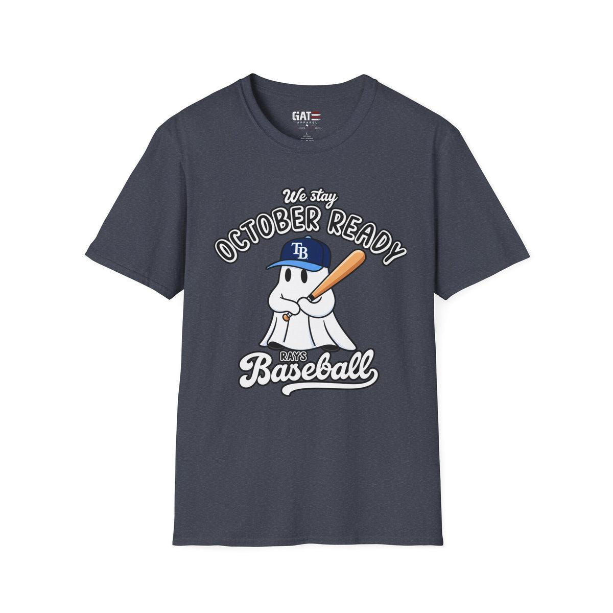 Tampa Bay playoff Halloween baseball tee mockup