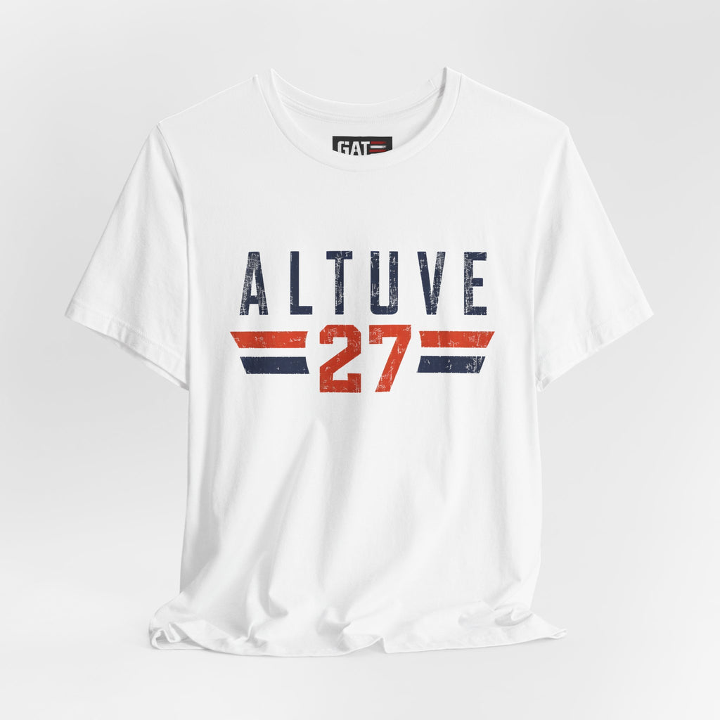 Jose Altuve | Vintage Number 27 Graphic