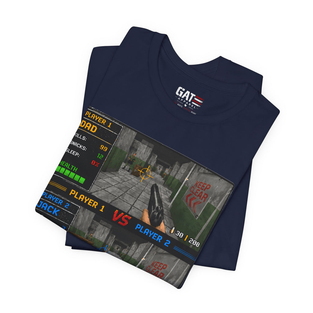 Personalized Gamer Shirt, Custom Gaming T Shirt, Retro Video Game Tee, Gamer Gift with Names, Old School Gaming Shirt, N64, Golden Eye