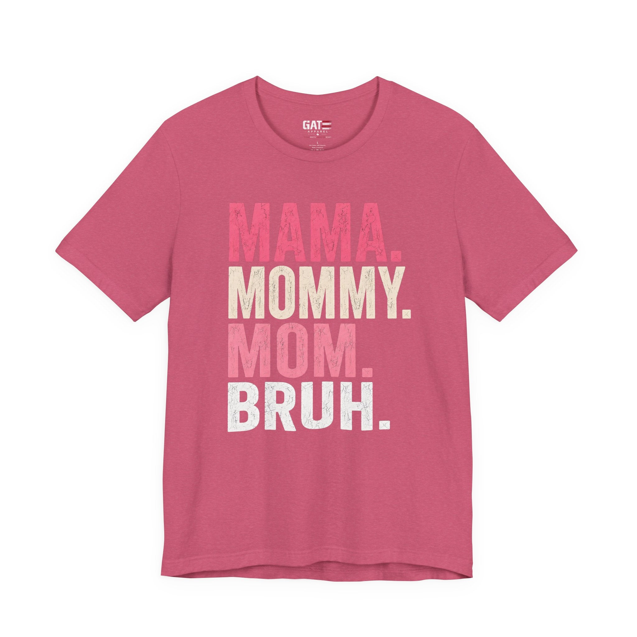 Mama Mommy Mom Bruh Shirt, Funny Mom Life Tee, Trendy Mother Graphic T Shirt, Gen Alpha Mom Gift, Cute Mother's Day Shirt