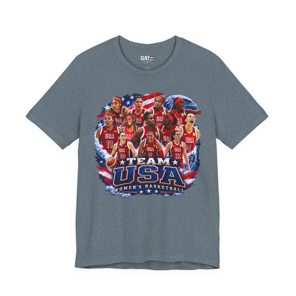 Team USA Women's Basketball Shirt | FIBA Tee 2026 Design 3