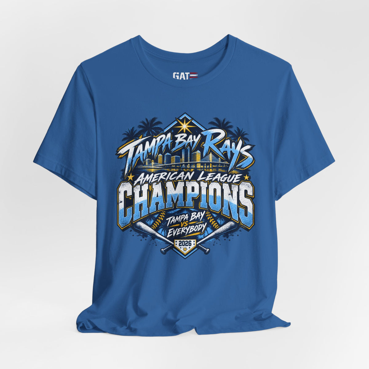 Tampa Bay Rays Champions Tee — "American League Champions" Baseball Shirt