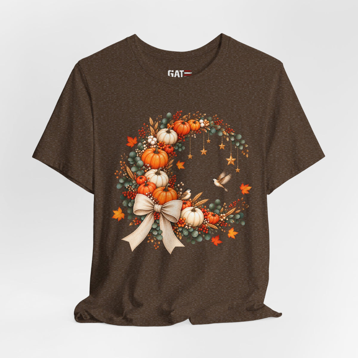 Autumn Pumpkin Wreath Tee