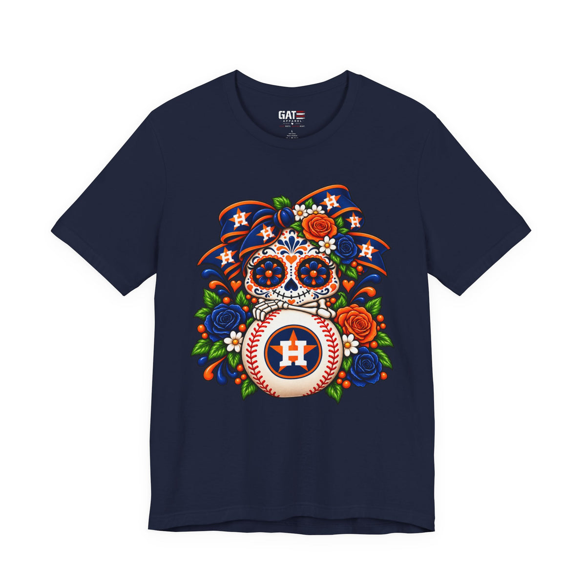 Custom Día de los Muertos Baseball Shirt | Choose Your Team