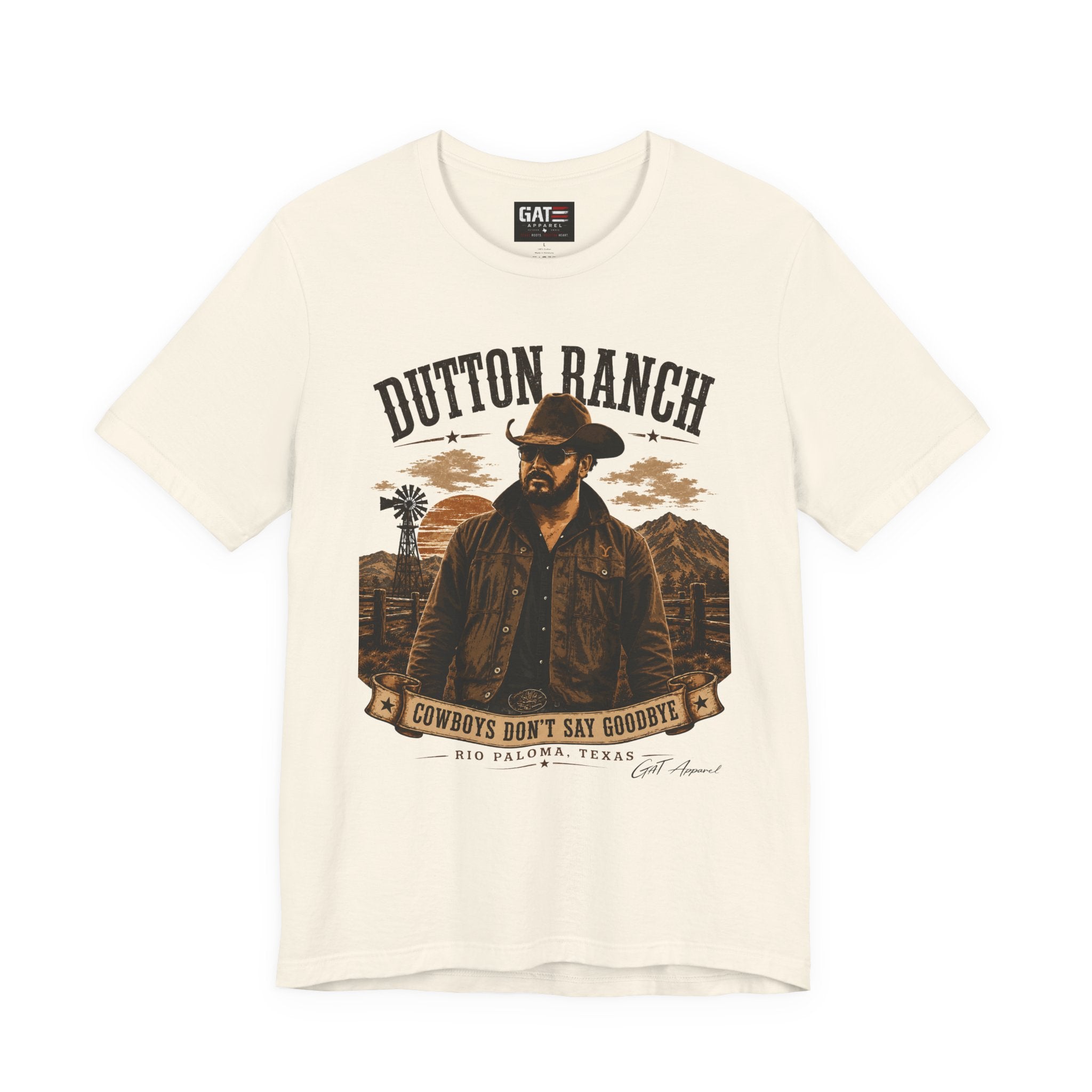 Cowboys Don't Say Goodbye Shirt | Dutton Ranch Style Tee