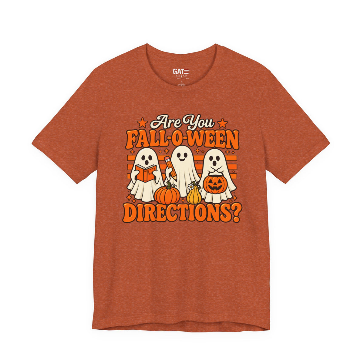 Halloween Teacher Shirt – Are You Falloween Directions? – product photo
