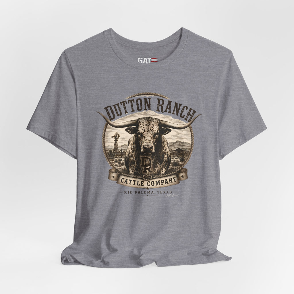 Dutton Ranch Cattle Company Shirt | Yellowstone Inspired Longhorn Tee