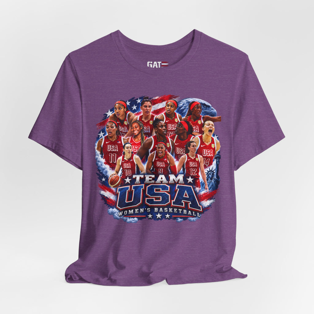 Team USA Women's Basketball Shirt | FIBA Tee 2026 Design 3