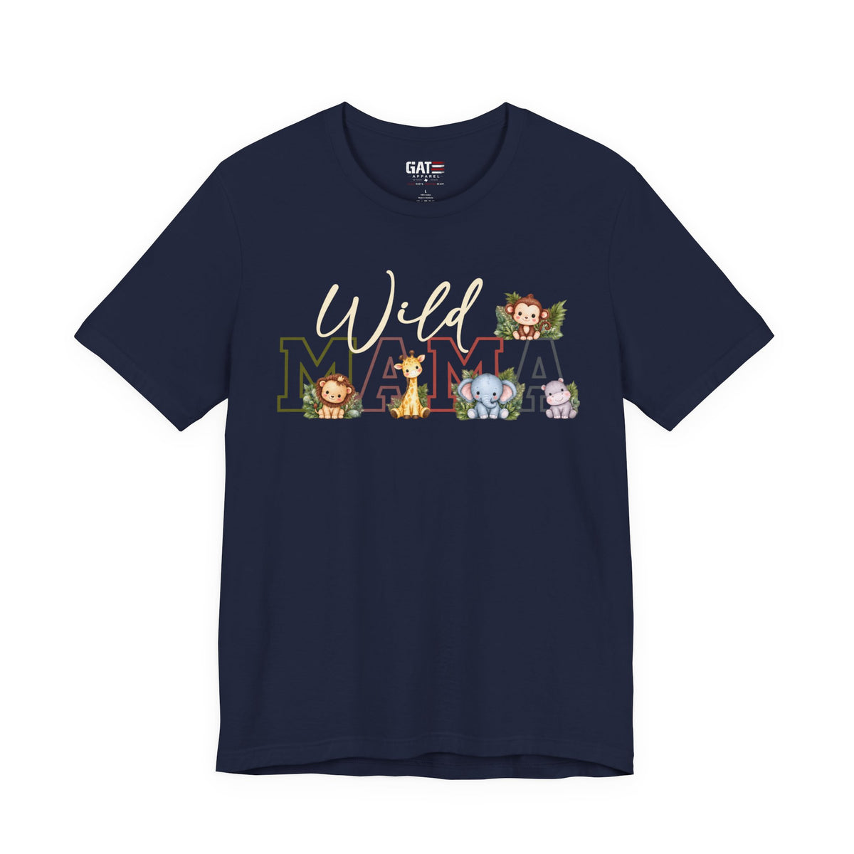 Wild Mama Tee — Cute Jungle Animal Mom Shirt - product image 5