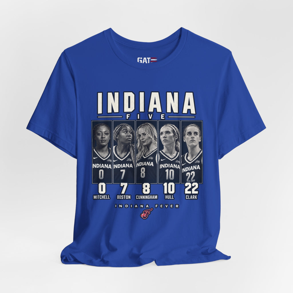 Indiana Fever The Five Shirt | Caitlin Clark WNBA Basketball Tee