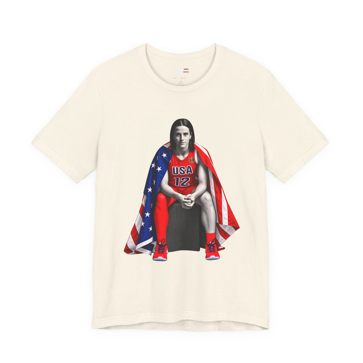 Caitlin Clark Team USA Shirt | Indiana Fever WNBA Tee