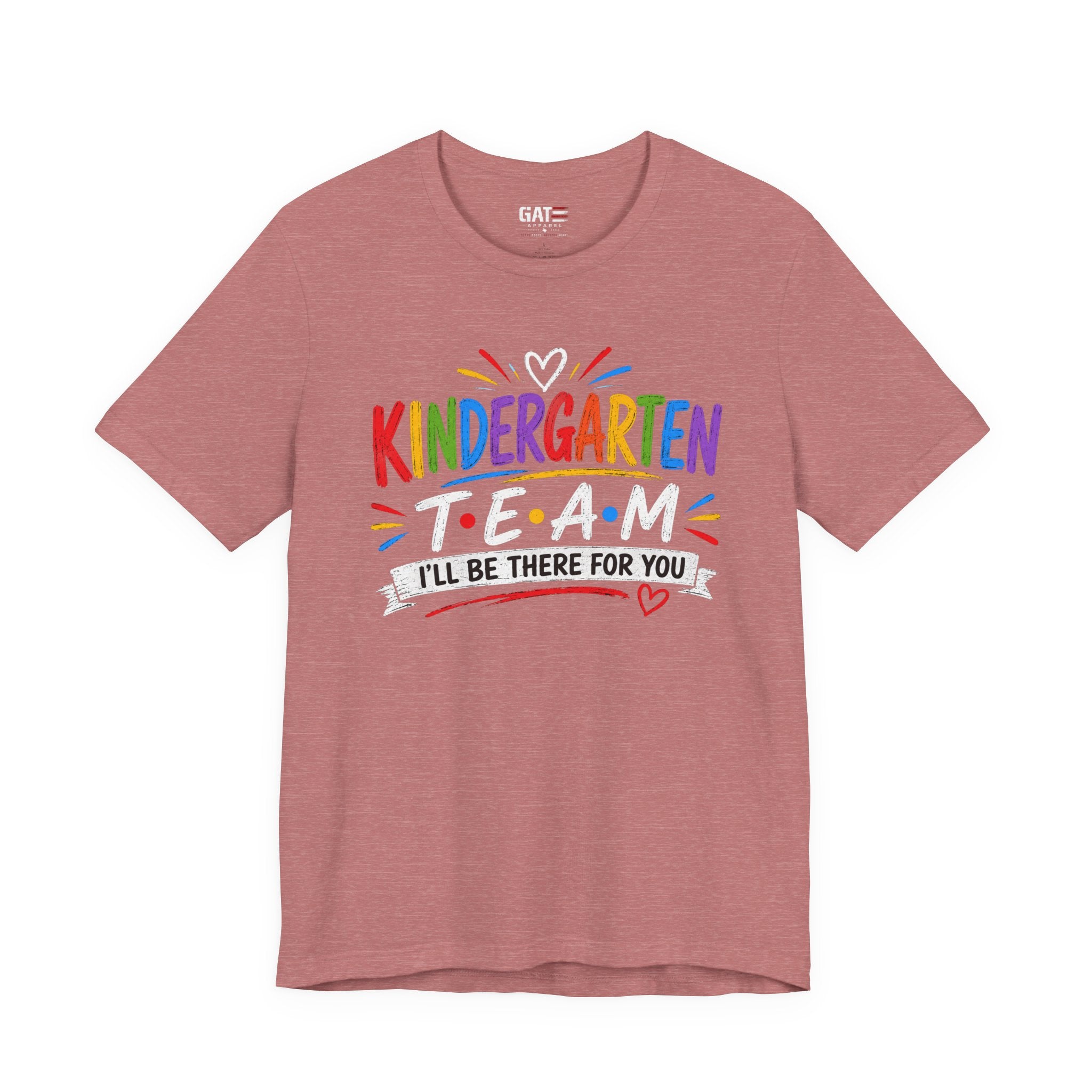 Kindergarten Team Tee, Teacher Squad Shirt, Color Dot Inspired Teacher Shirt, Grade Level Team Gift, School Staff Apparel, Friends Theme