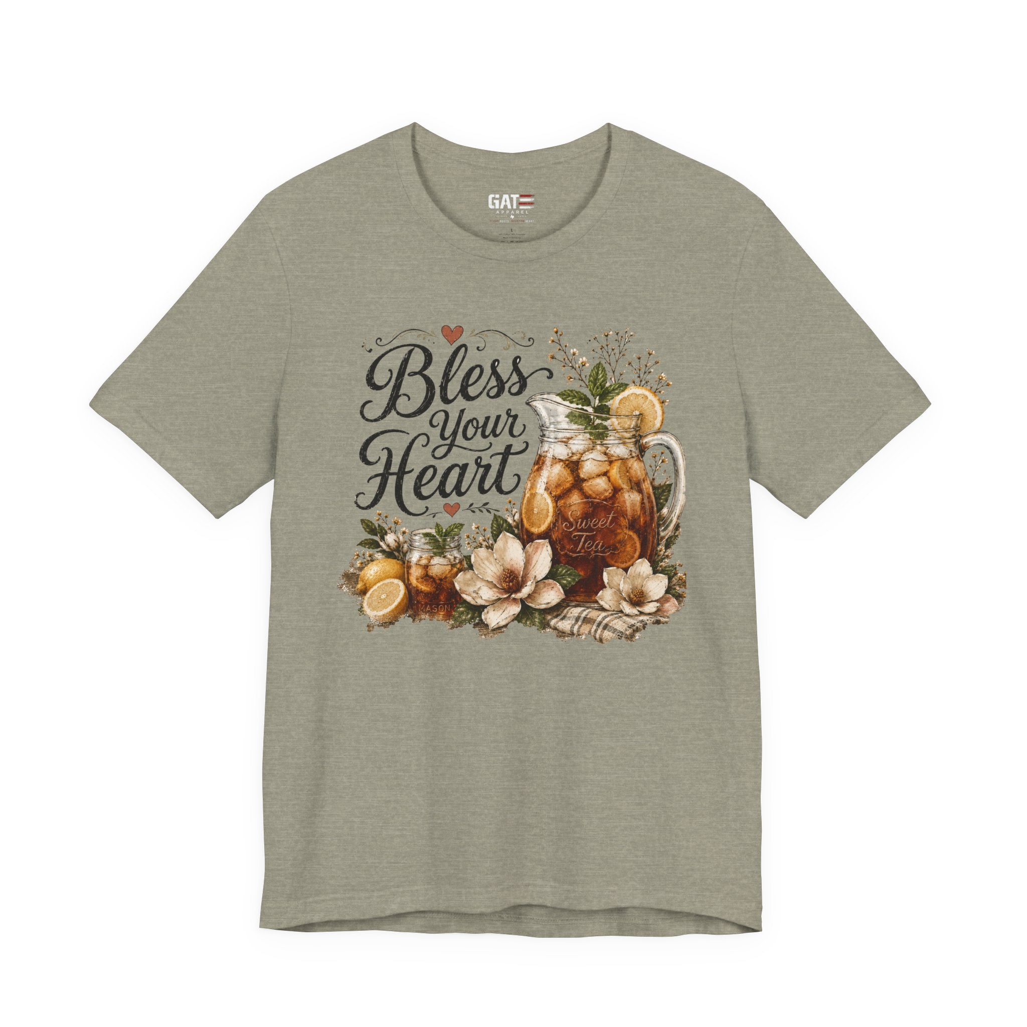 Funny Southern Shirt, Bless Your Heart Tee, Southern Humor Graphic Tee, Magnolia Floral Shirt, Country Girl Gift, Farmhouse Style Tee