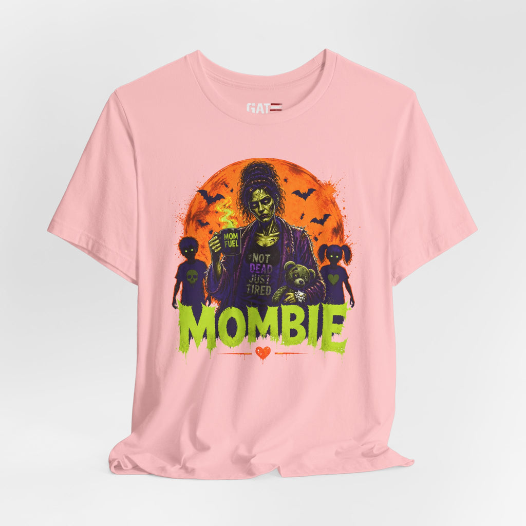 Mombie Halloween T-Shirt — 'Not Dead Just Tired' Mom Zombie Tee