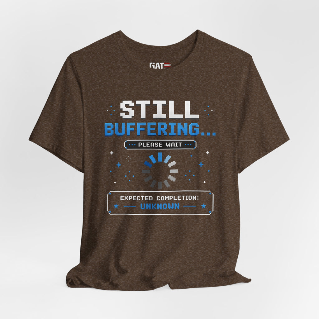 Funny Gamer Shirt, Buffering Shirt, Retro Gaming Tee, Gamer Gift, Video Game Shirt, Loading Screen Humor, Nerd T Shirt