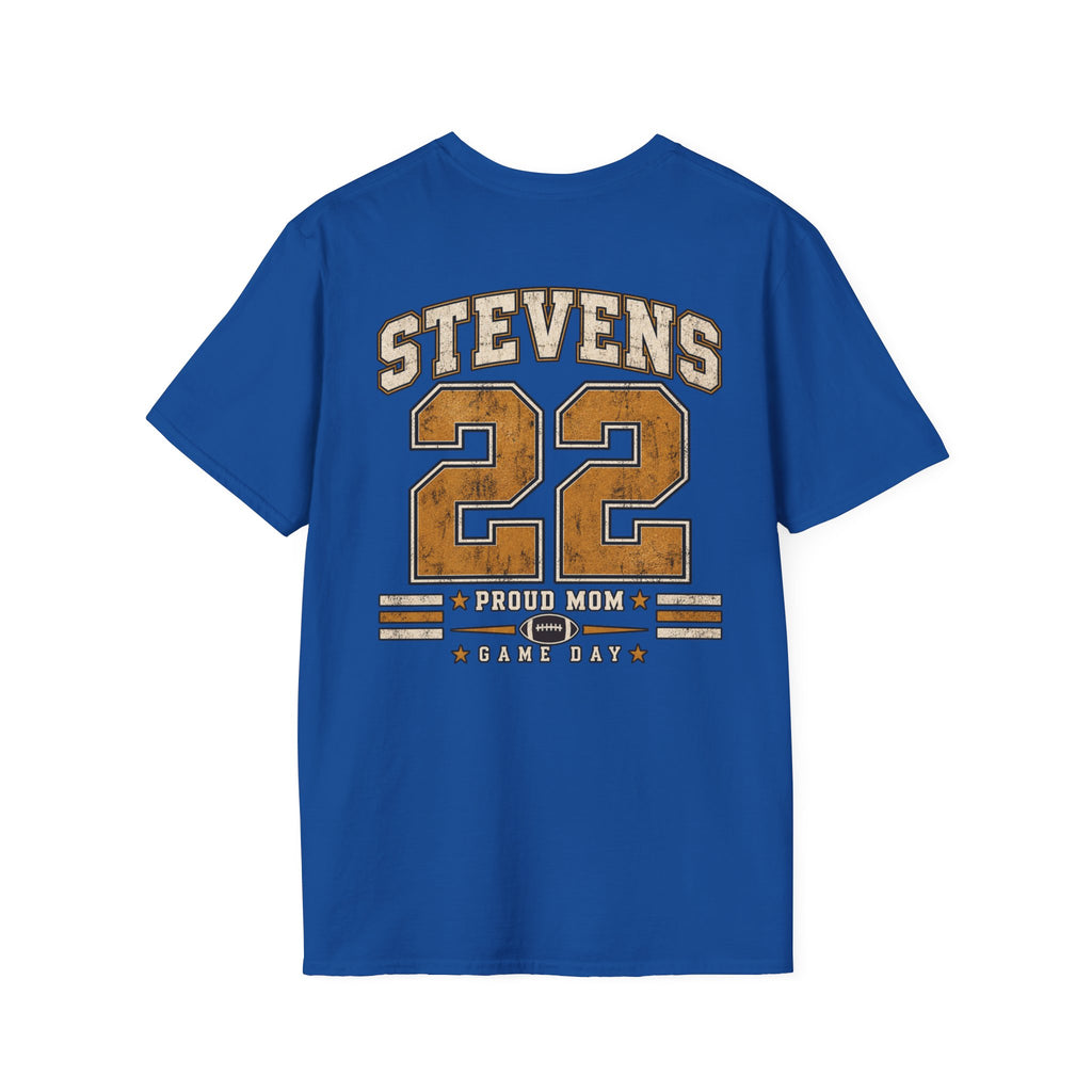 Football Mom Personalized Shirt Custom Player Name Number Game Day Tee
