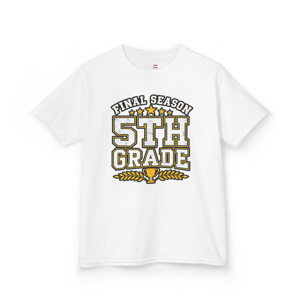 Final Season 5th Grade Kids Tee — End of Elementary School Graduation Shirt