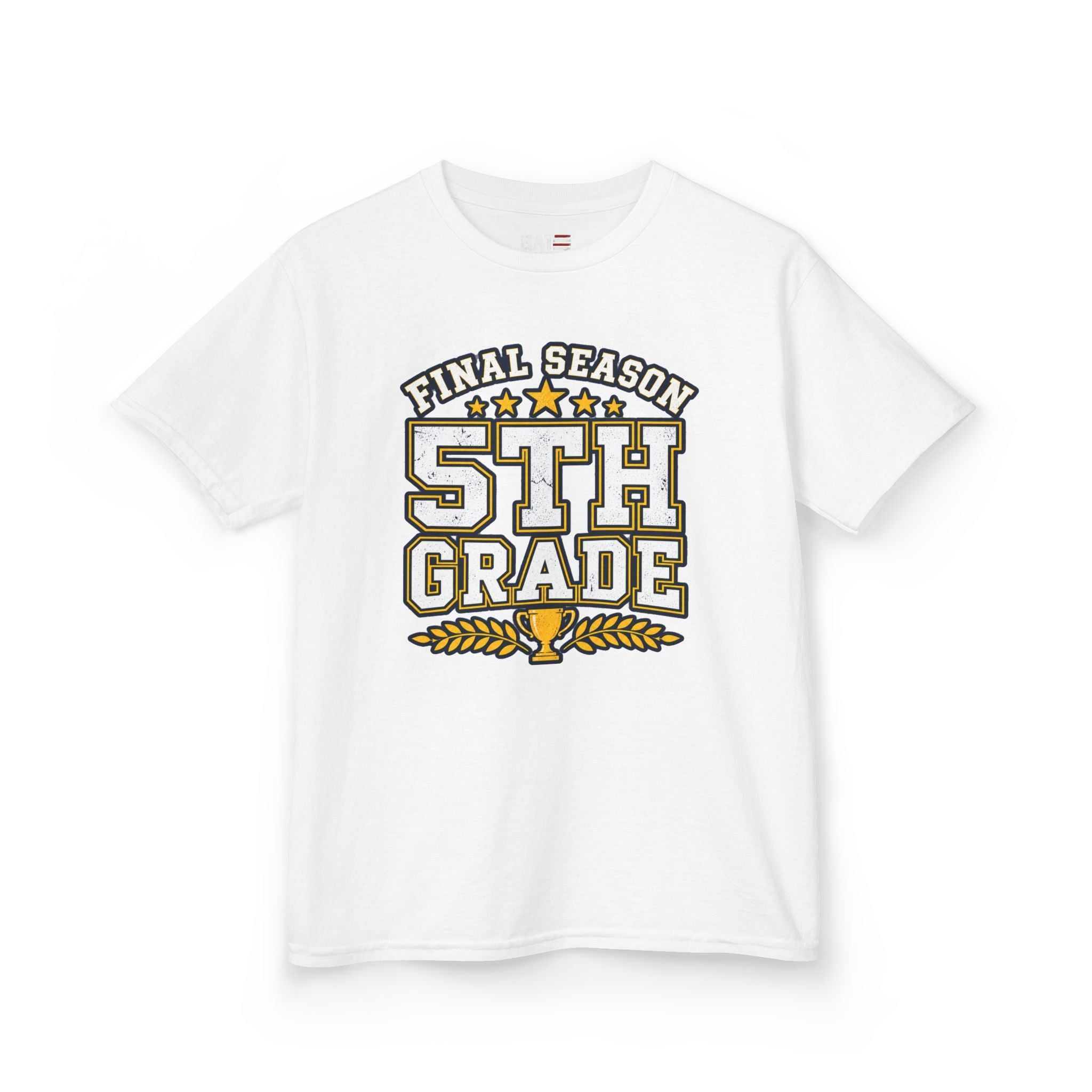 Final Season 5th Grade Kids Tee — End of Elementary School Graduation Shirt