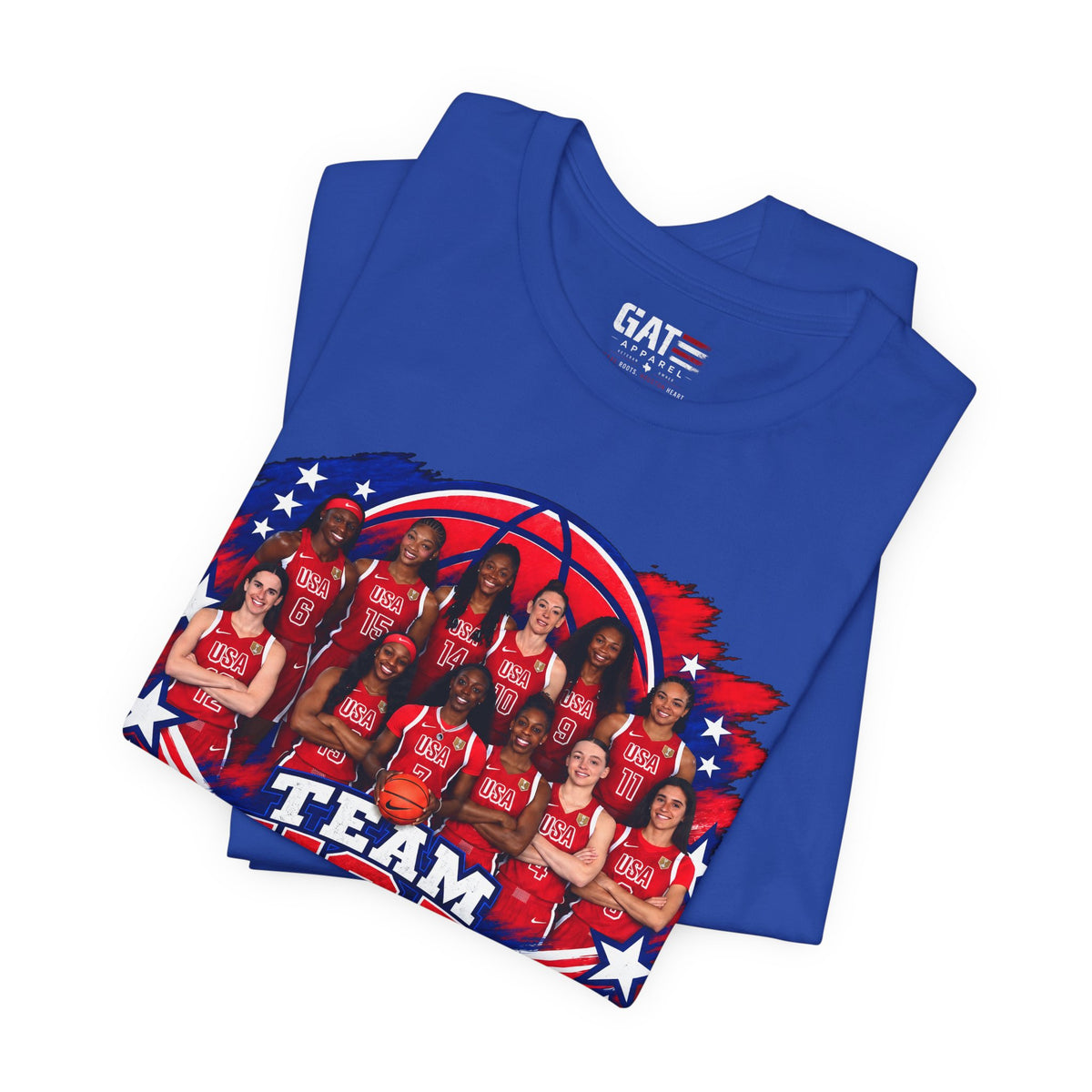 Team USA Women's Basketball Shirt | FIBA Tee 2026 Design 2