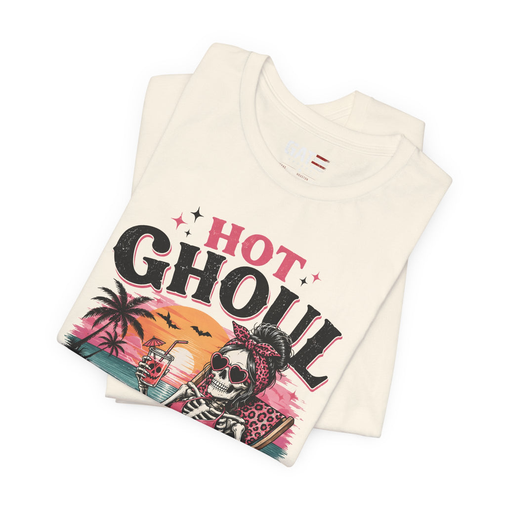 Summerween Shirt, Spooky Beach Shirt, Ghost Beach Tee, Halloween Beach Shirt, Coastal Halloween Tee, Tropical Ghost Shirt
